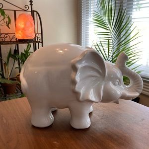 Ceramic White Elephant